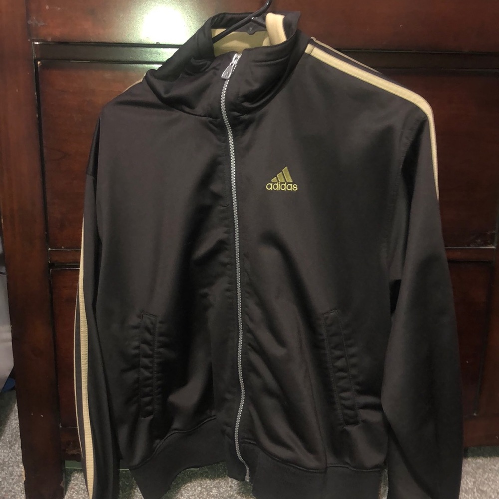 Adidas zip up vintage sweatshirt